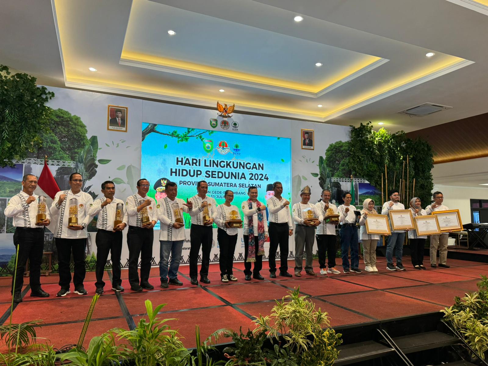 Pemkab Muba Kembali Raih Penghargaan Pada Peringatan Hari Lingkungan Hidup Sedunia Oleh Pemprov Sumsel