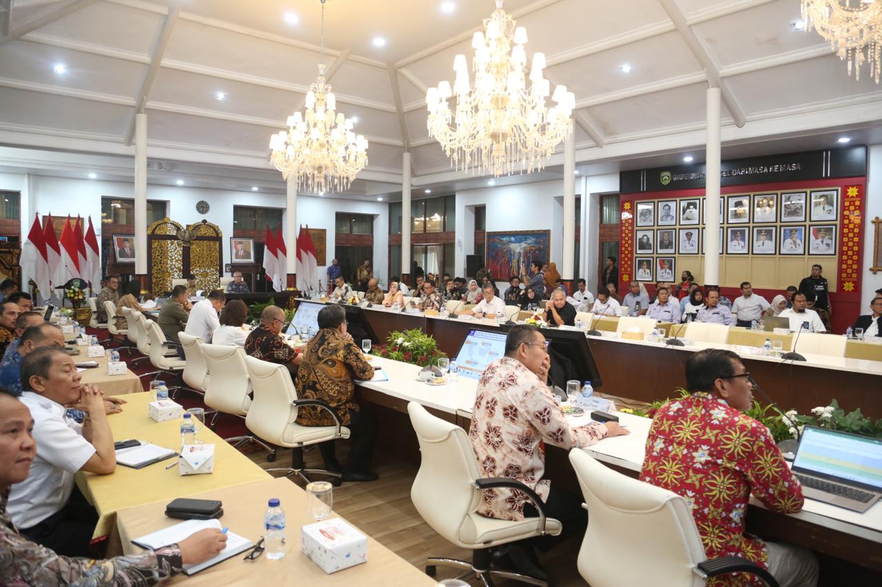 Rapat Koordinasi Pembahasan Proyek Strategi Nasional  di Provinsi Sumsel