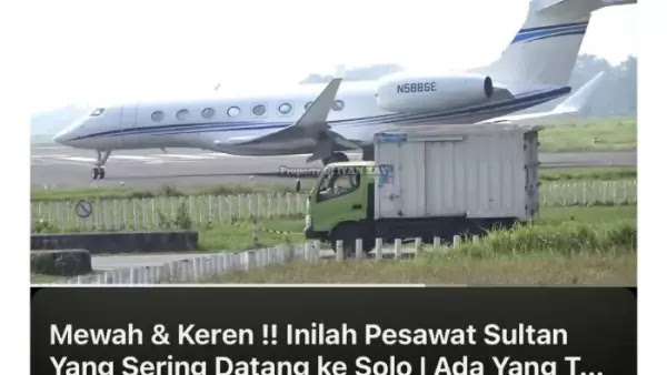 Data Penerbangan Jet Pribadi Kaesang-Erina Gudono Sengaja Dihapus, Jangan-jangan Milik Sendiri?