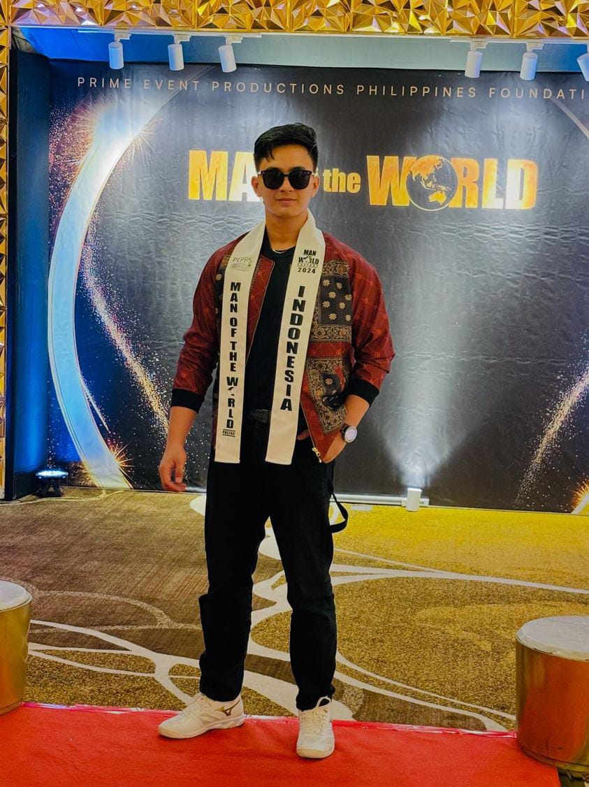 Alumni Kuyung Muba Arya Dimas Menangkan Kategori "Fashion and Catwalk of the World" di Kompetisi MAN OF THE WORLD 2024