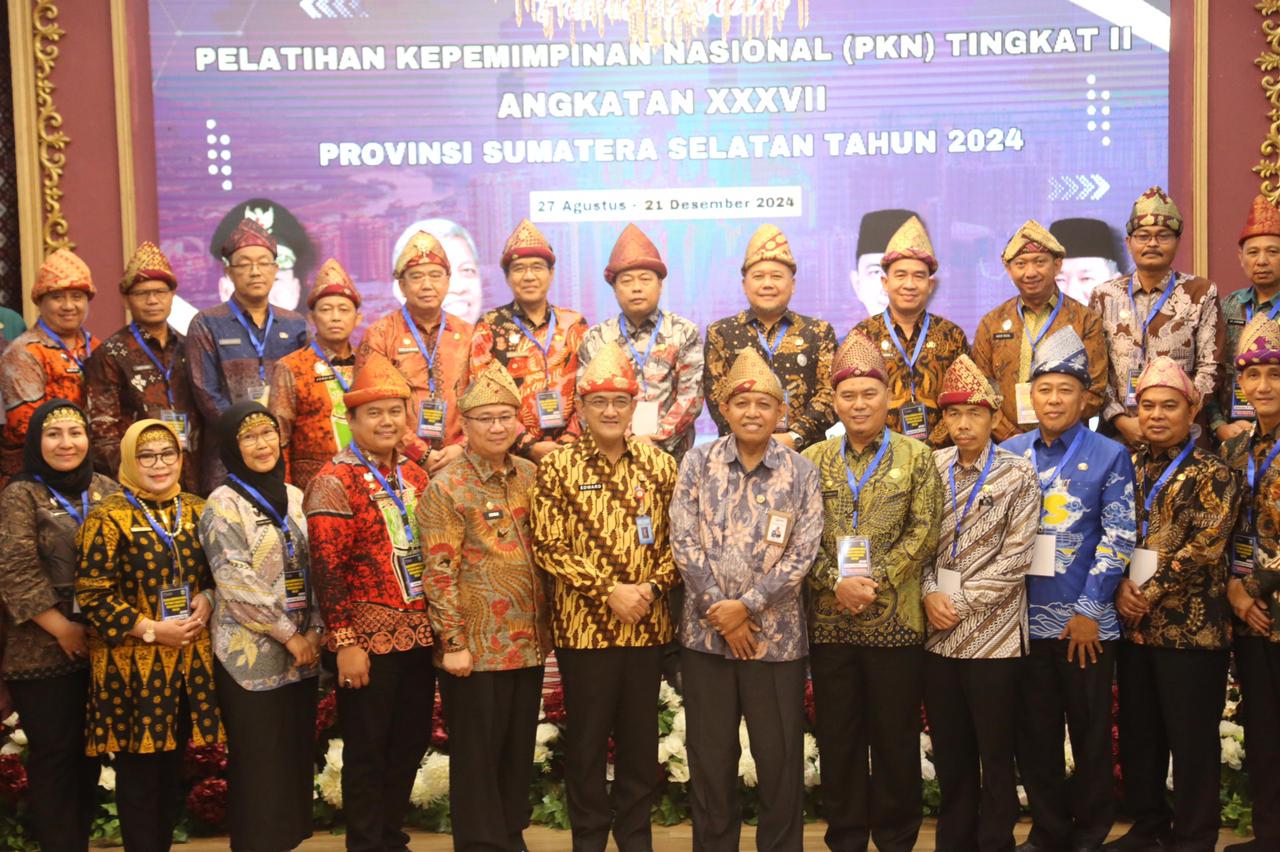 Pelatihan Kepemimpinan Nasional Tingkat II Angkatan XXXVII Provinsi Sumsel tahun 2024