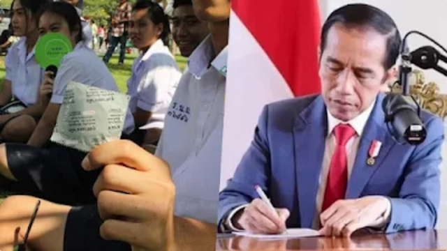 Presiden Jokowi Teken Aturan Pemberian Alat Kontrasepsi untuk Anak Sekolah, Biar Apa?