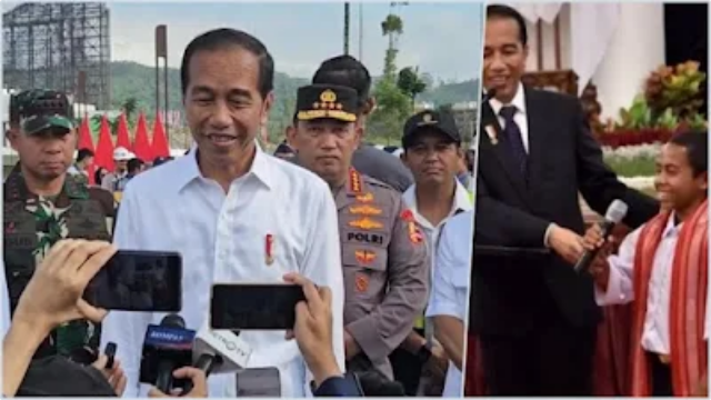 Presiden Jokowi Lupa Pernah Janjikan Joni Pemanjat Tiang Bendera Masuk TNI, 'Joni Itu Siapa?'