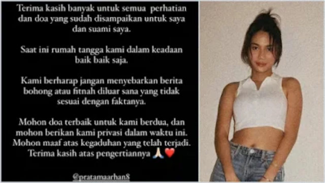 Diduga Lakukan Perselingkuhan, Akhirnya Azizah Salsha Berikan Klarifikasi