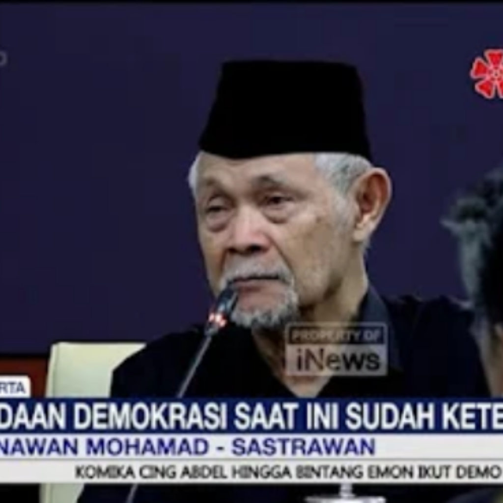 Goenawan Mohamad Serukan Revolusi dan Bubarkan DPR!!