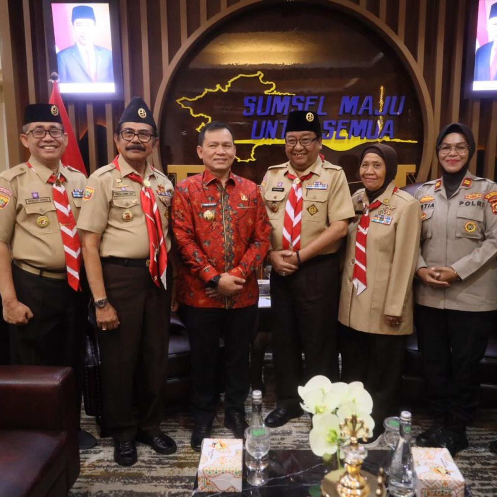 Pj Gubernur  Elen Setiadi Dukung  Digelarnya Apel Besar HUT Ke-63 Gerakan Pramuka Se-Sumsel