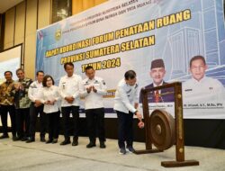 Percepat Sinkronisasi dan Integrasi RTRW, Pj Gubernur Sumsel Elen Setiadi Buka Rakor Forum Penataan Ruang Percepat Sinkronisasi dan Integrasi RTRW, Pj Gubernur Sumsel Elen Setiadi Buka Rakor Forum Penataan Ruang