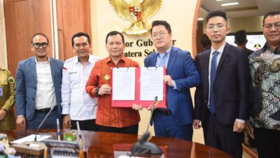 Pemprov Sumsel Jajaki  Kerjasama Bangun PLTS Kapasitas 300 MW  Dengan Perusahaan Asal China TBEA