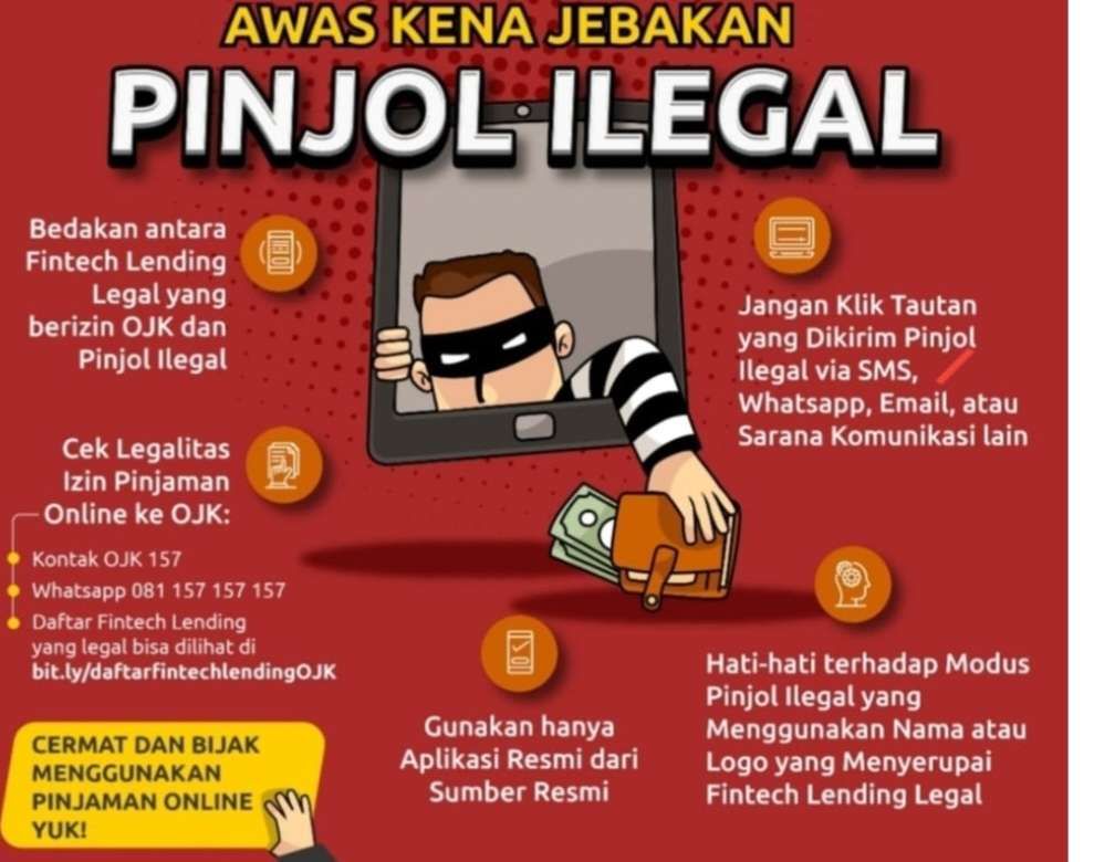 Tujuh Risiko Akses Link Download APK Pinjol Ilegal
