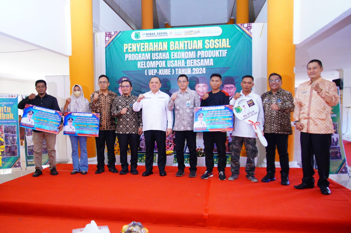 Penyaluran Bantuan UEP-KUBE di Muba untuk 38 Kelompok di Tahun 2024