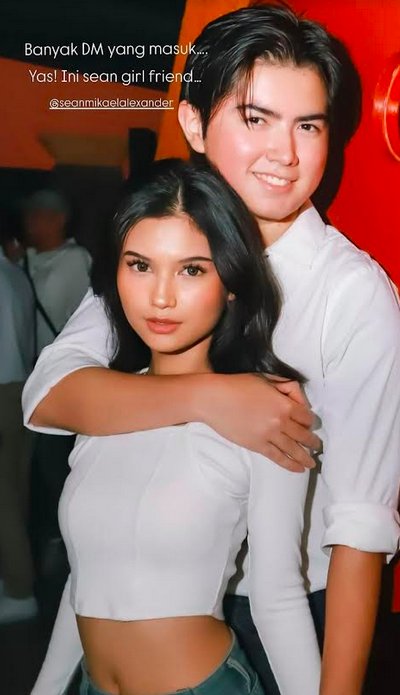 Olla Ramlan Pamer Pacar Baru Putranya Sean Mikael Alexander Olla Ramlan Pamer Pacar Baru Putranya Sean Mikael Alexander