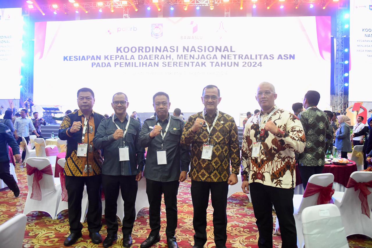 Rakornas Kesiapan Kepala Daerah, Menjaga Netralitas ASN pada Pemilihan Serentak Tahun 2024