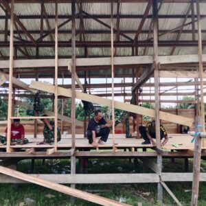 H + 11, Sasaran Fisik RTLH Bapak JIMI 44 Persen Pengerjaan H + 11, Sasaran Fisik RTLH Bapak JIMI 44 Persen Pengerjaan