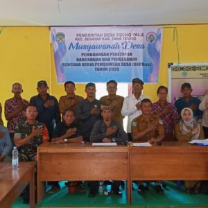 Melaksanakan Musyawarah Desa Satgas TMMD 122 Gandeng Perangkat Desa Melaksanakan Musyawarah Desa Satgas TMMD 122 Gandeng Perangkat Desa