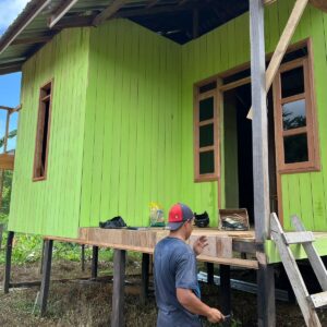 Siap Huni, Satgas TMMD 122 Kodim 0914/TNT Tuntaskan RTLH Bapak Gatot