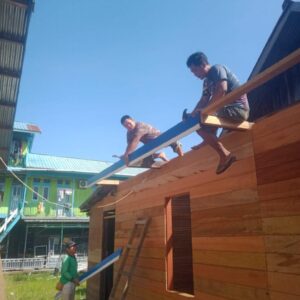 Satgas TMMD 122 Kodim 0914/TNT Rehab Gereja GPDI Sudah Mencpai 62 Persen Satgas TMMD 122 Kodim 0914/TNT Rehab Gereja GPDI Sudah Mencpai 62 Persen