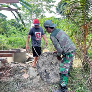H +20 Capaian MCK RTLH Bapak Gatot 63 Persen Pengerjaan