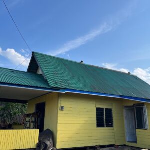Hampir Rampung, Satgas TMMD 122 kodim 0914/Tana Tidung Percepat Pengerjaan Rehab Gereja GPDI