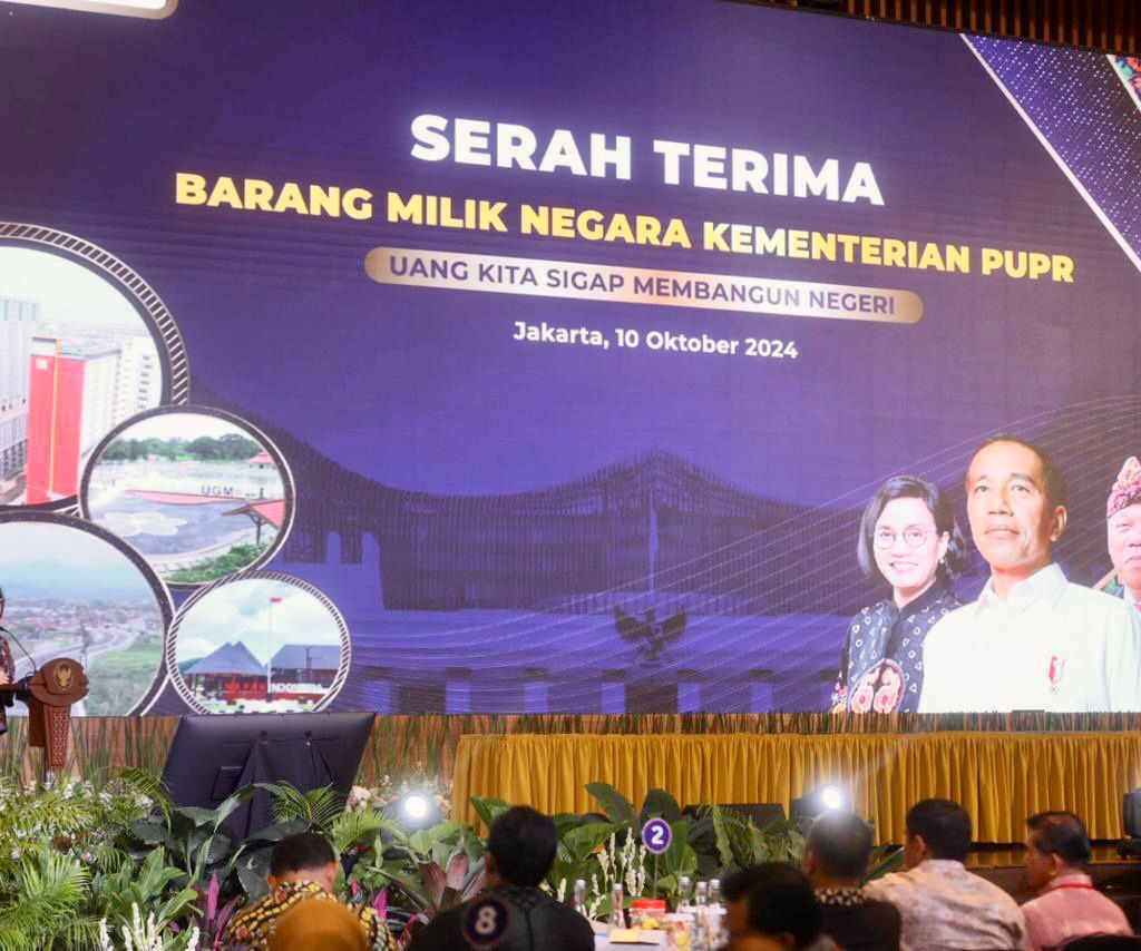 Serah Terima Barang Milik Negara Kementerian PUPR Tahun 2024