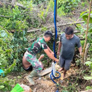 Satgas TMMD 122 Lakukan Pengeboran Di 3 Titik Sumur Bor Demi Penuhi Kebutuhan Air Bersih Satgas TMMD 122 Lakukan Pengeboran Di 3 Titik Sumur Bor Demi Penuhi Kebutuhan Air Bersih