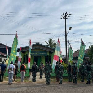 Satgas TMMD 122 tetap melaksanakan Apel Pagi menjelang hari penutupan TMMD Satgas TMMD 122 tetap melaksanakan Apel Pagi menjelang hari penutupan TMMD