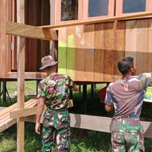 Finishing, Sasaran Fisik RTLH Rumah Bapak Jimmy Capai 96 Persen Pengerjaan Finishing, Sasaran Fisik RTLH Rumah Bapak Jimmy Capai 96 Persen Pengerjaan