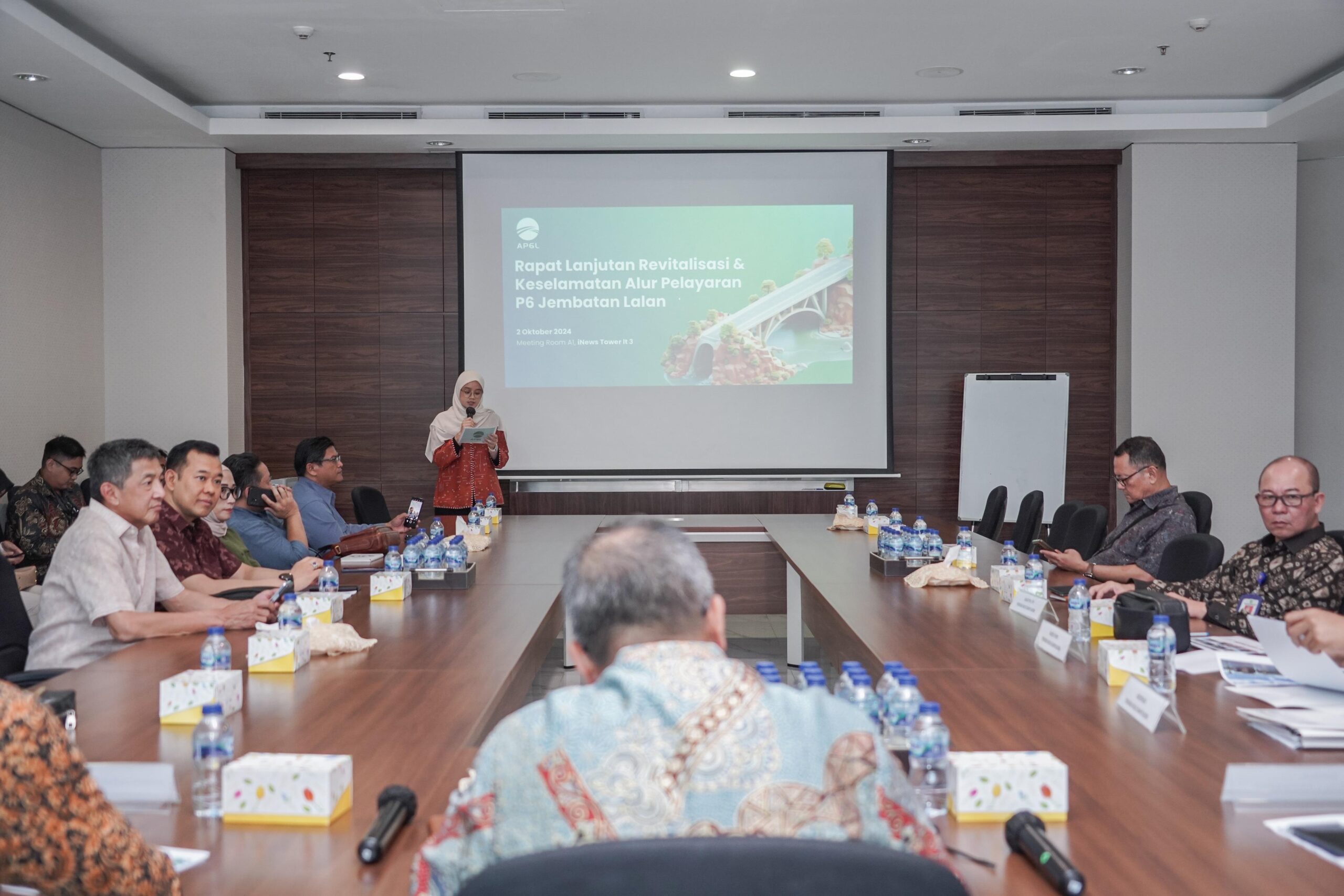Rapat Koordinasi Lanjutan Terkait Pembahasan Penyelesaian Masalah Jembatan (P6) Kecamatan Lalan