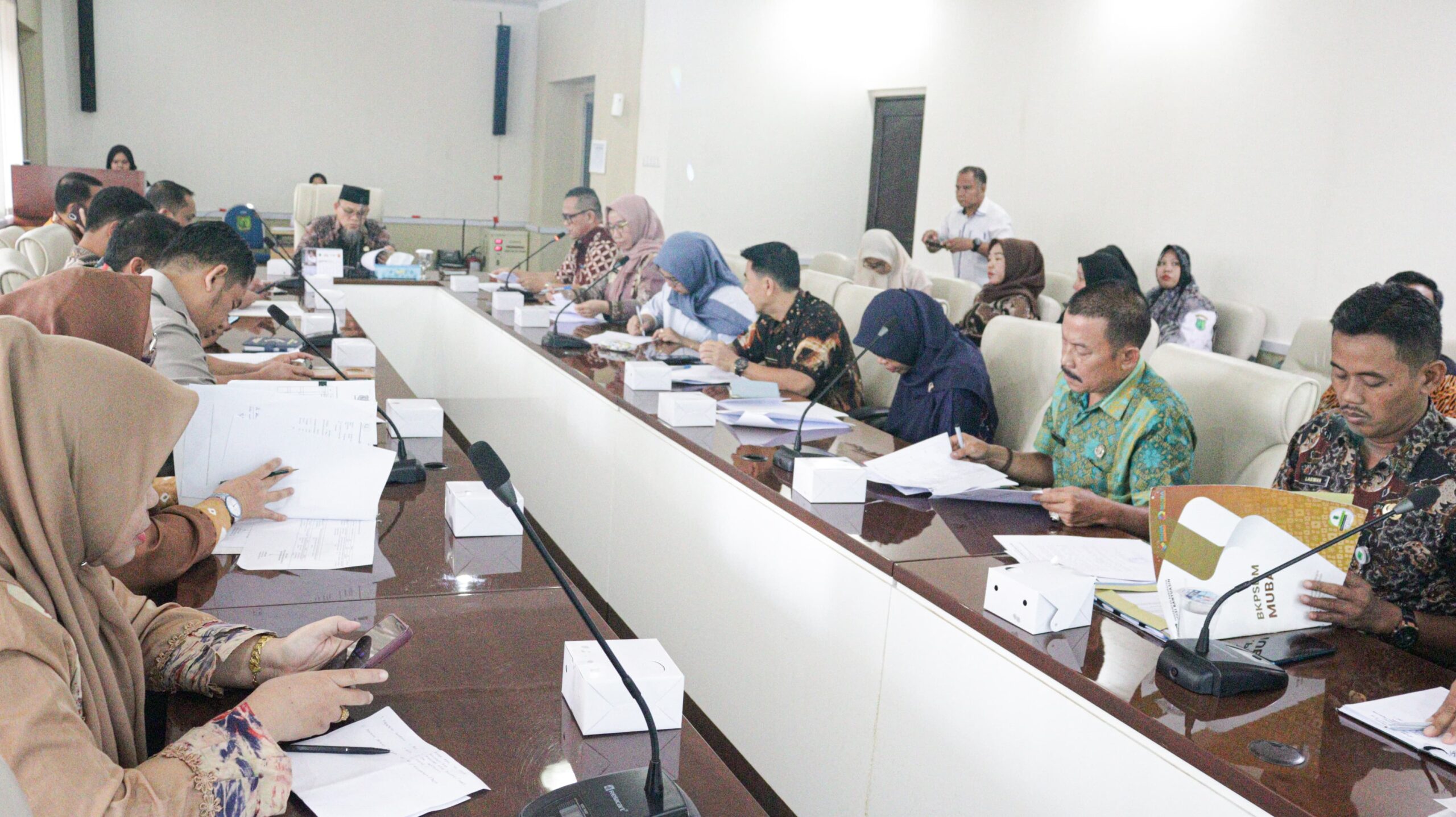 Rapat Pembahasan Evaluasi Kinerja Kecamatan di Muba Tahun 2024