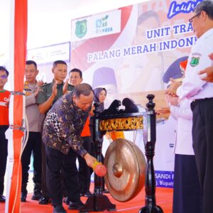 Launching Opening Operasional Unit Transfusi Darah PMI Kabupaten Muba
