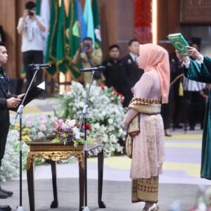 Pelantikan Dwi Septaria Anggota DPRD Provinsi Sumsel Periode  2024-2029