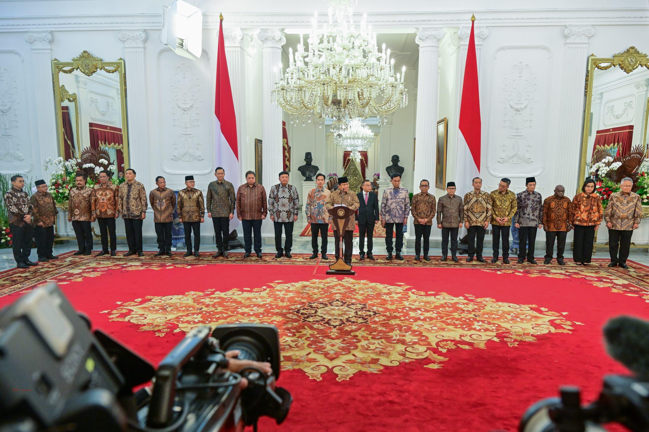 Kabinet Merah Putih Presiden RI Prabowo Subianto