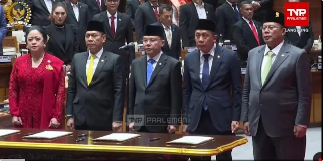 Pimpinan DPR RI Periode 2024-2029 Disahkan, Puan Maharani Jadi Ketua Lagi