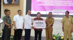 Pj Gubernur Sumsel Elen Setiadi  Salurkan Bantuan  TJSL  dari PT Taspen Persero dan IFG Kepada Penerima Manfaat