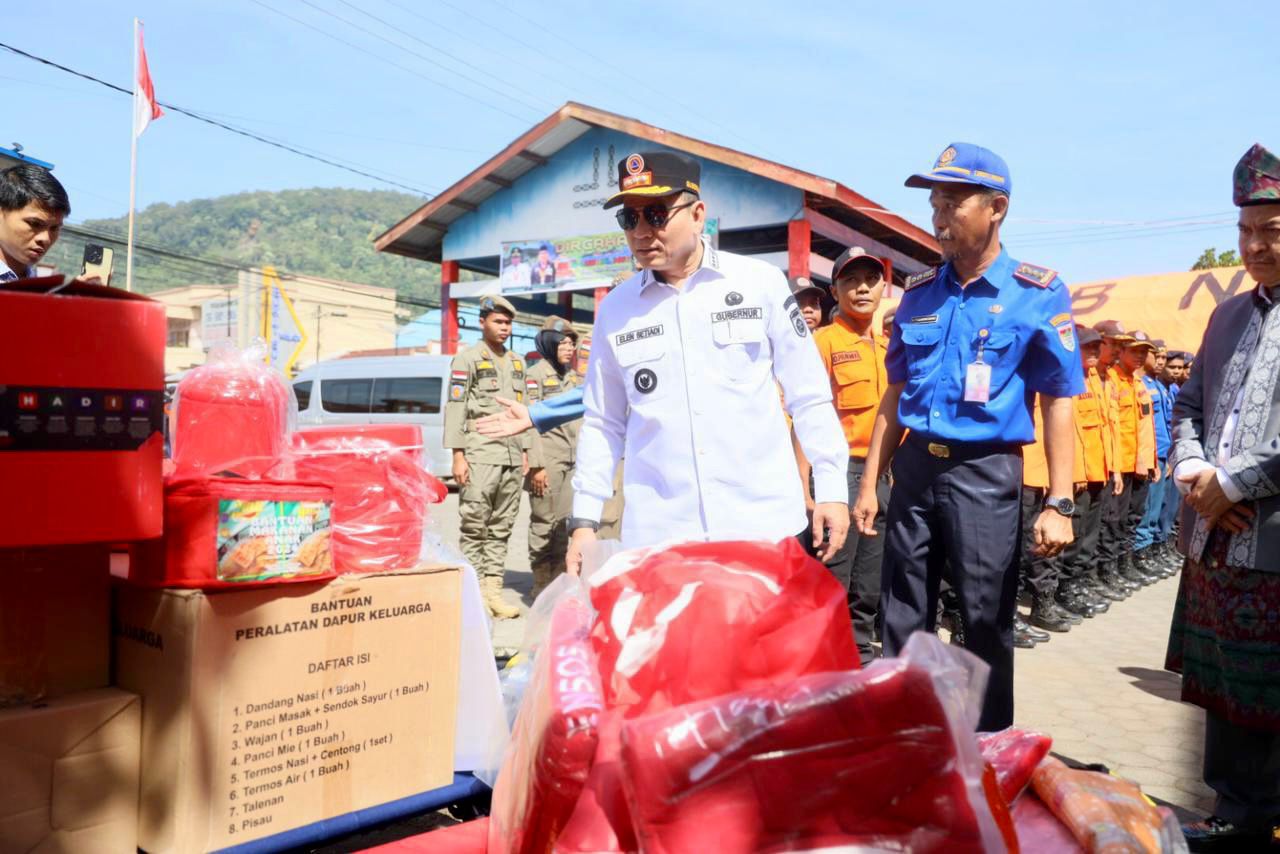Pj Gubernur Sumsel Ajak Satgas Bencana Alam Kota Lubuk Linggau Tetap Tingkatkan Kewaspadaan Jelang  Musim Penghujan 