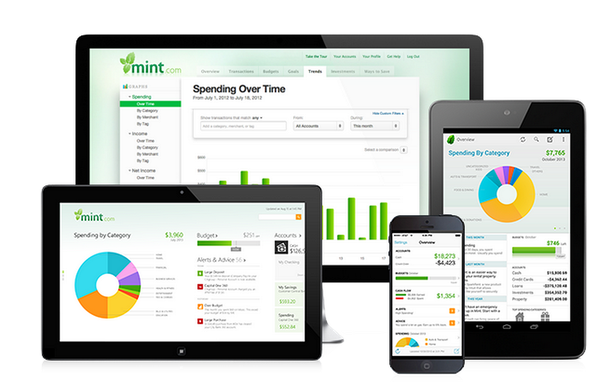 Mint personal finance safe
