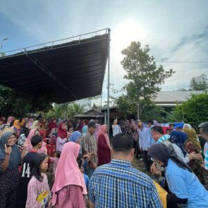 Polsek Penukal Abab Amankan Kegiatan Kampanye Dialogis Pasangan Calon Bupati PALI Nomor Urut 01