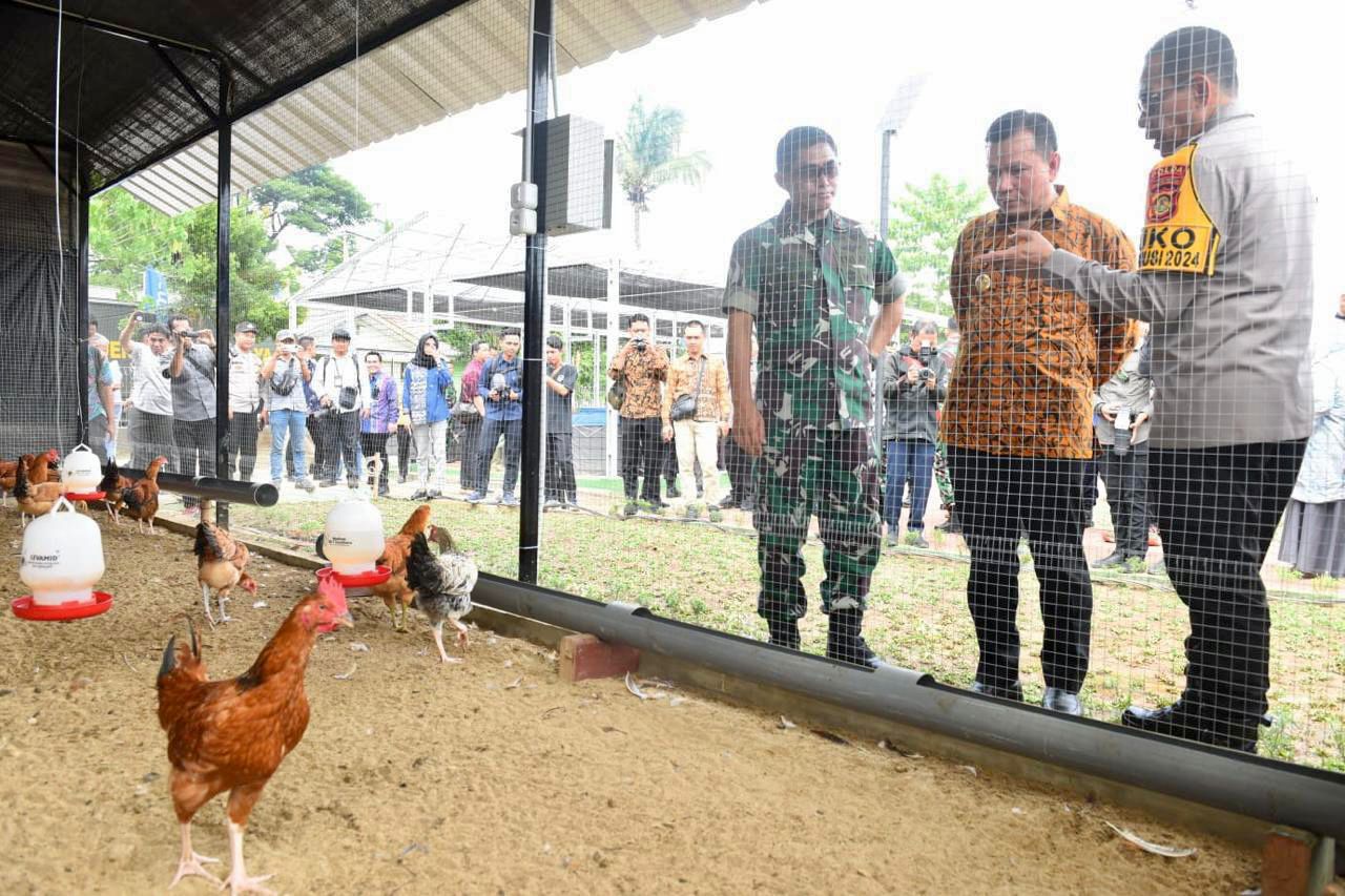  Pj Gubernur  Elen Setiadi Apresiasi Kodam II/ Sriwijaya Memperkuat Ketahanan Pangan Lokal Dengan Inisiasi  Urban Farming 