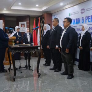 Pelantikan DPC APJI Kabupaten Muba Periode 2024 – 2029