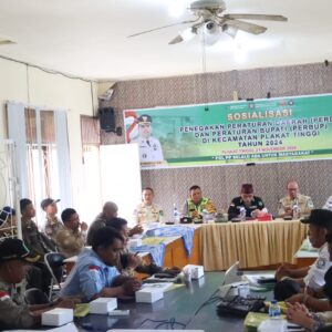 Kumpulkan Para Kades, Satpol-PP Muba Sosialisasi Perda dan Perbup Kumpulkan Para Kades, Satpol-PP Muba Sosialisasi Perda dan Perbup