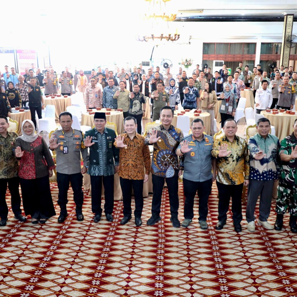 Rakor Satgas Saber Pungli Provinsi Sumsel
