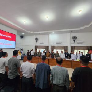 KPU Rapat Pleno Rekapitulasi Suara Pilbup Muara Enim dan Pilgub Sumsel Tahun 2024