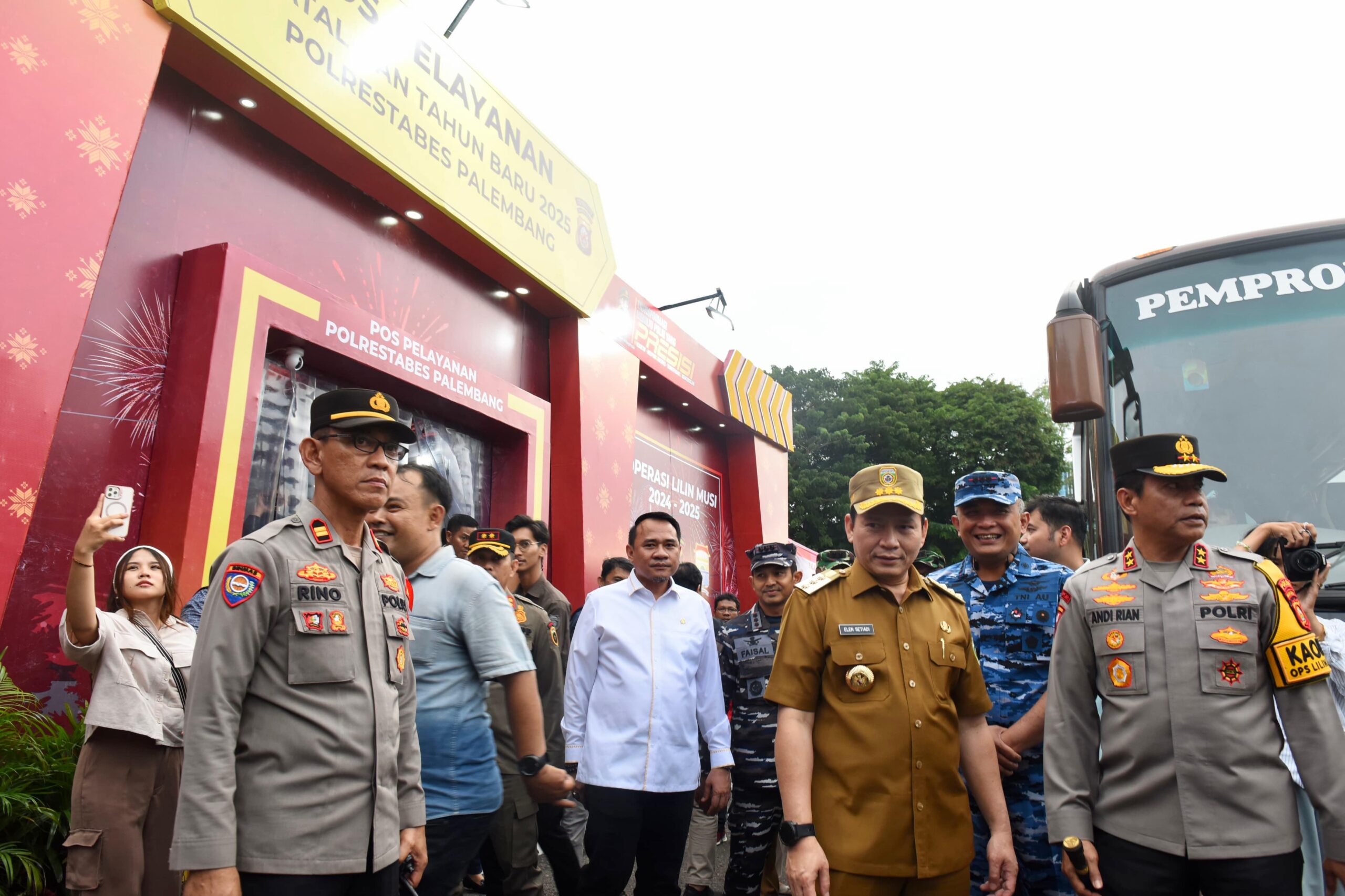 Cek Pos Pam Lilin Musi dan Pantau Gereja Jelang Natal dan Tahun Baru 2025 