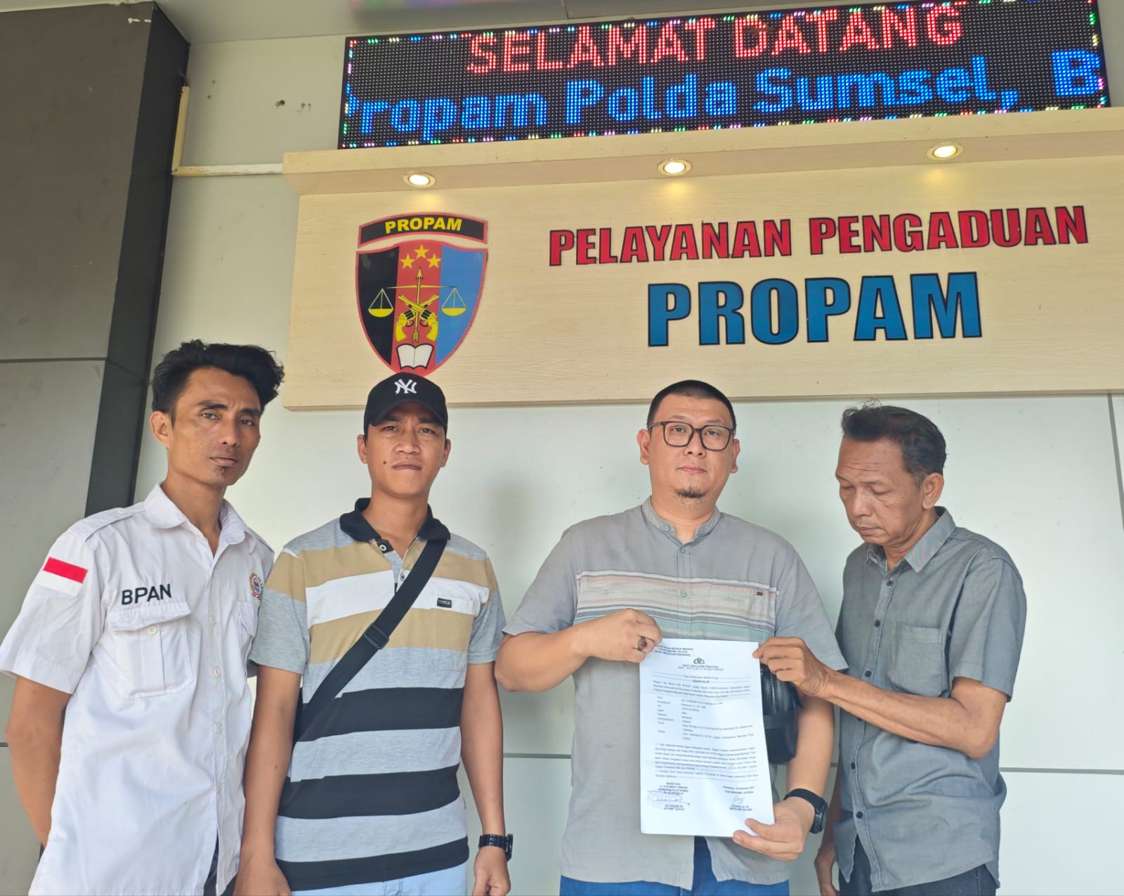 Diduga Arogan, Oknum Paminal Dilaporkan Ke Propam Polda Sumsel