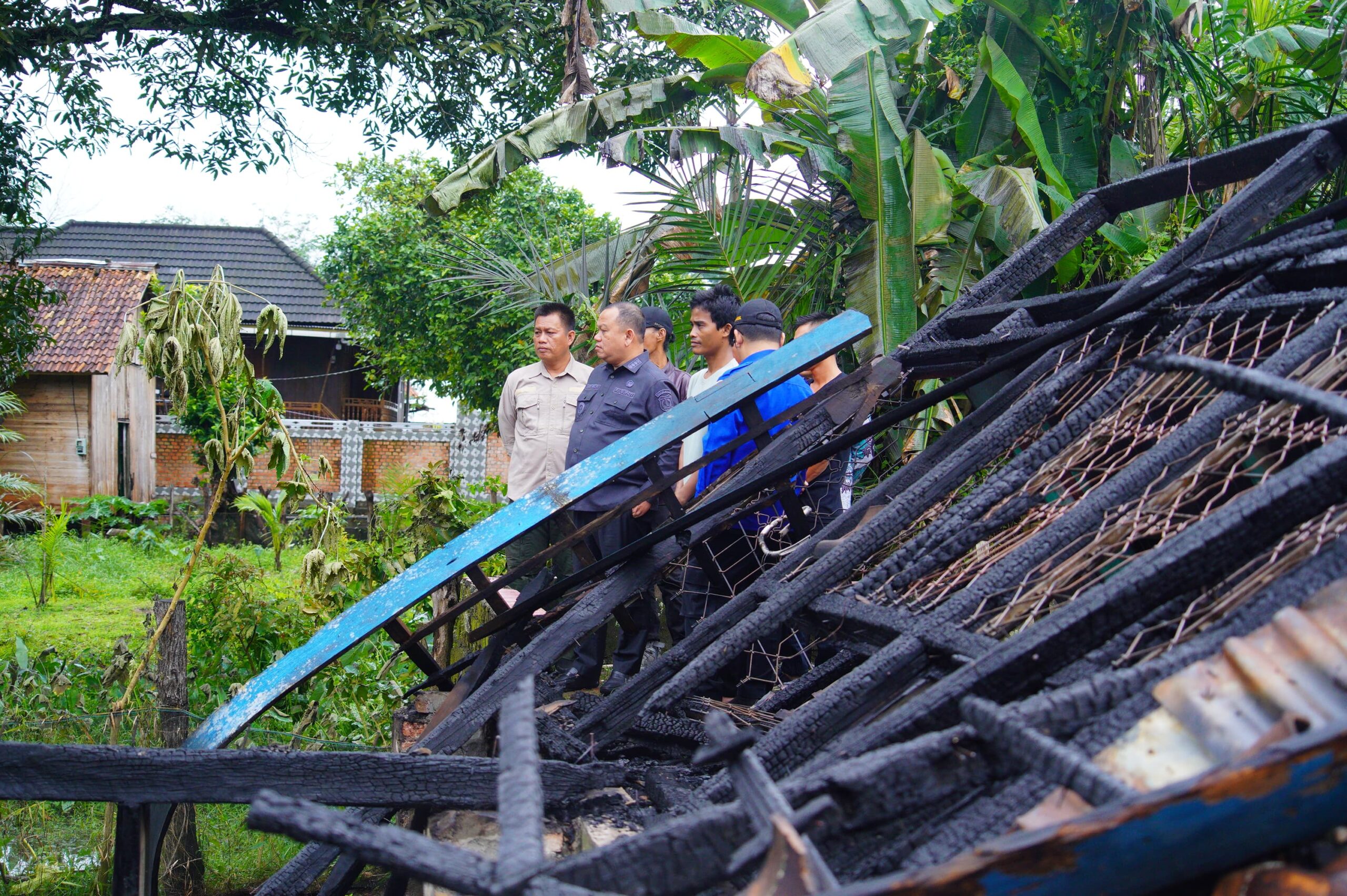 Musibah Kebakaran Rumah Warga di Tahun Baru 2025