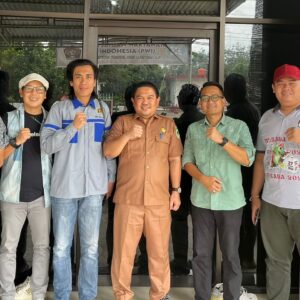 Kadis Kominfo Kunjungi PWI PALI, Rekat Sinergitas Publikasi