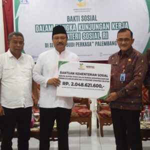 Pemprov Sumsel Dapat Bantuan Buffer Stock Kesiapsiagaan Penanggulangan Bencana dari Kementerian Sosial RI Pemprov Sumsel Dapat Bantuan Buffer Stock Kesiapsiagaan Penanggulangan Bencana dari Kementerian Sosial RI