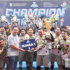 Plt Gubernur Sumsel Cik Ujang Apresiasi Digelarnya Turnamen Sepak Bola Siti Fatimah Cup III Tahun 2025