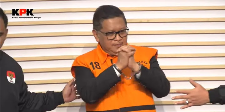 Digiring ke Rutan KPK, Sekjen PDIP Hasto Minta Keluarga Jokowi Diperiksa