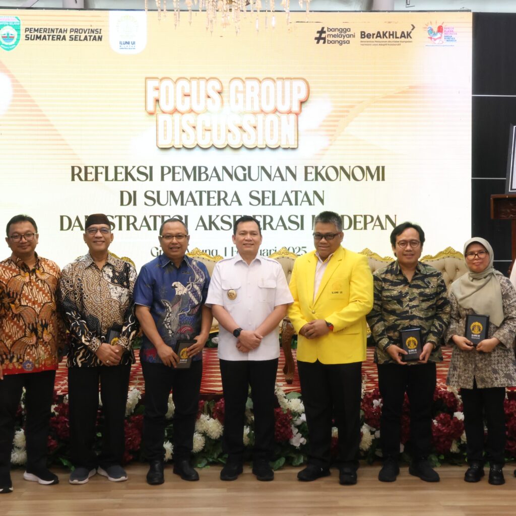 FGD Refleksi Pembangunan Ekonomi dan Strategi Akselerasi Sumsel Ke Depan