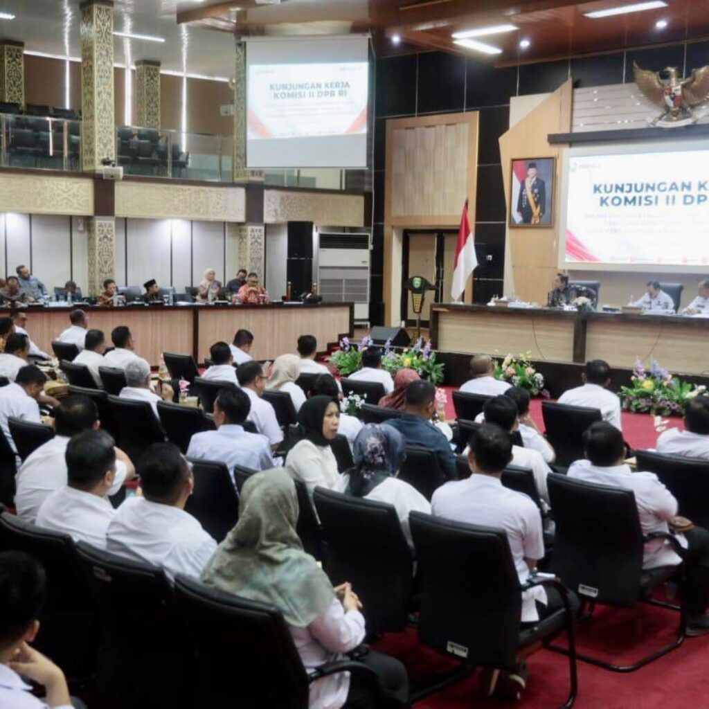 Pemprov Sumsel-Komisi II DPR RI Evaluasi Pelaksanaan Seleksi CPNS dan PPPK Tahap 1 Tahun 2024